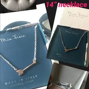 Mia Fiore 14inch sterling silver necklace